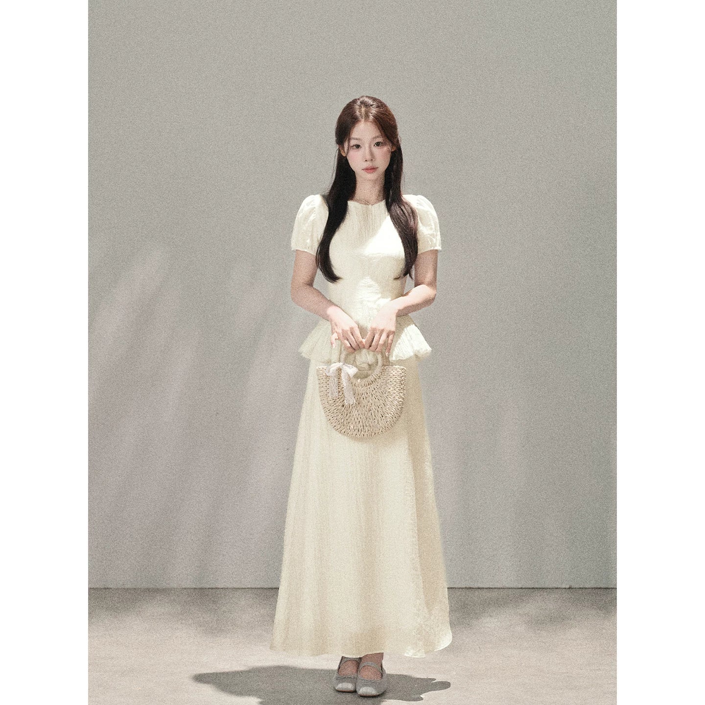 Wildberry Fake Two Sleeveless Dress