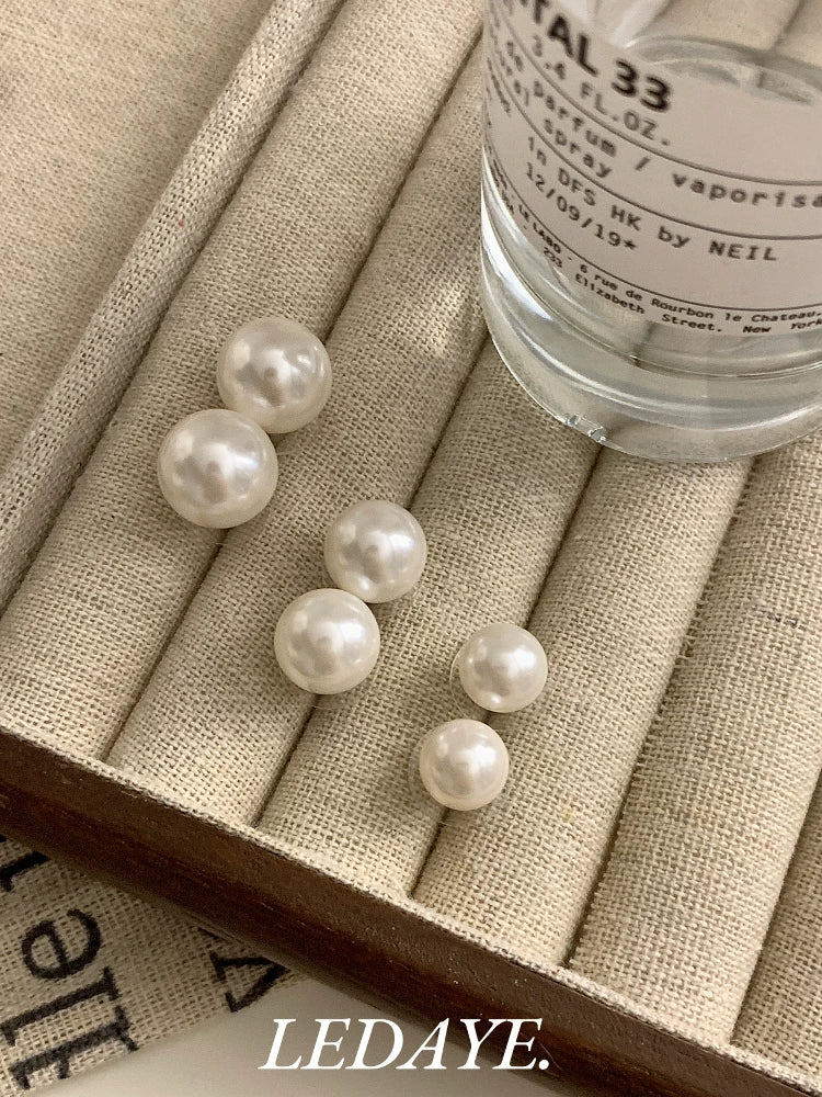 LIDAYE Pearl Multi-Style Earrings & Ear Cuffs