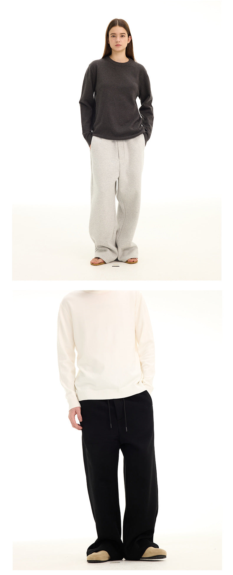UNF Fleece-Lined 380g Straight-Leg Joggers
