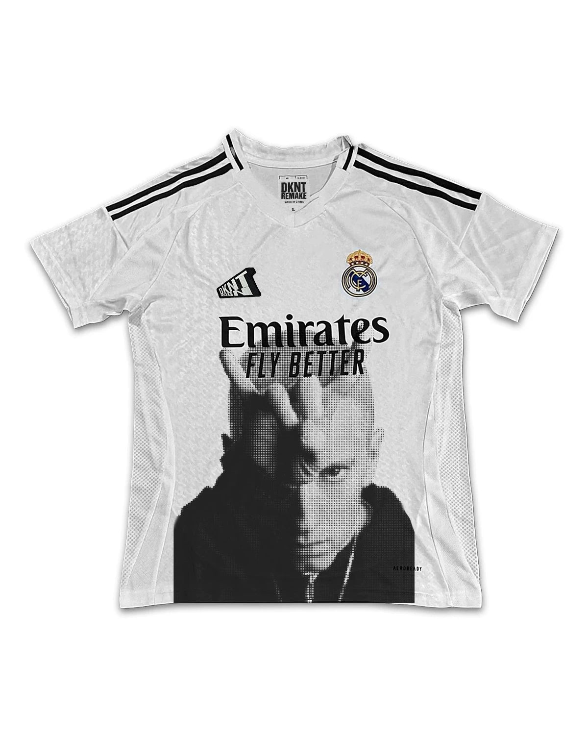KANYE Casual Portrait Print Tee