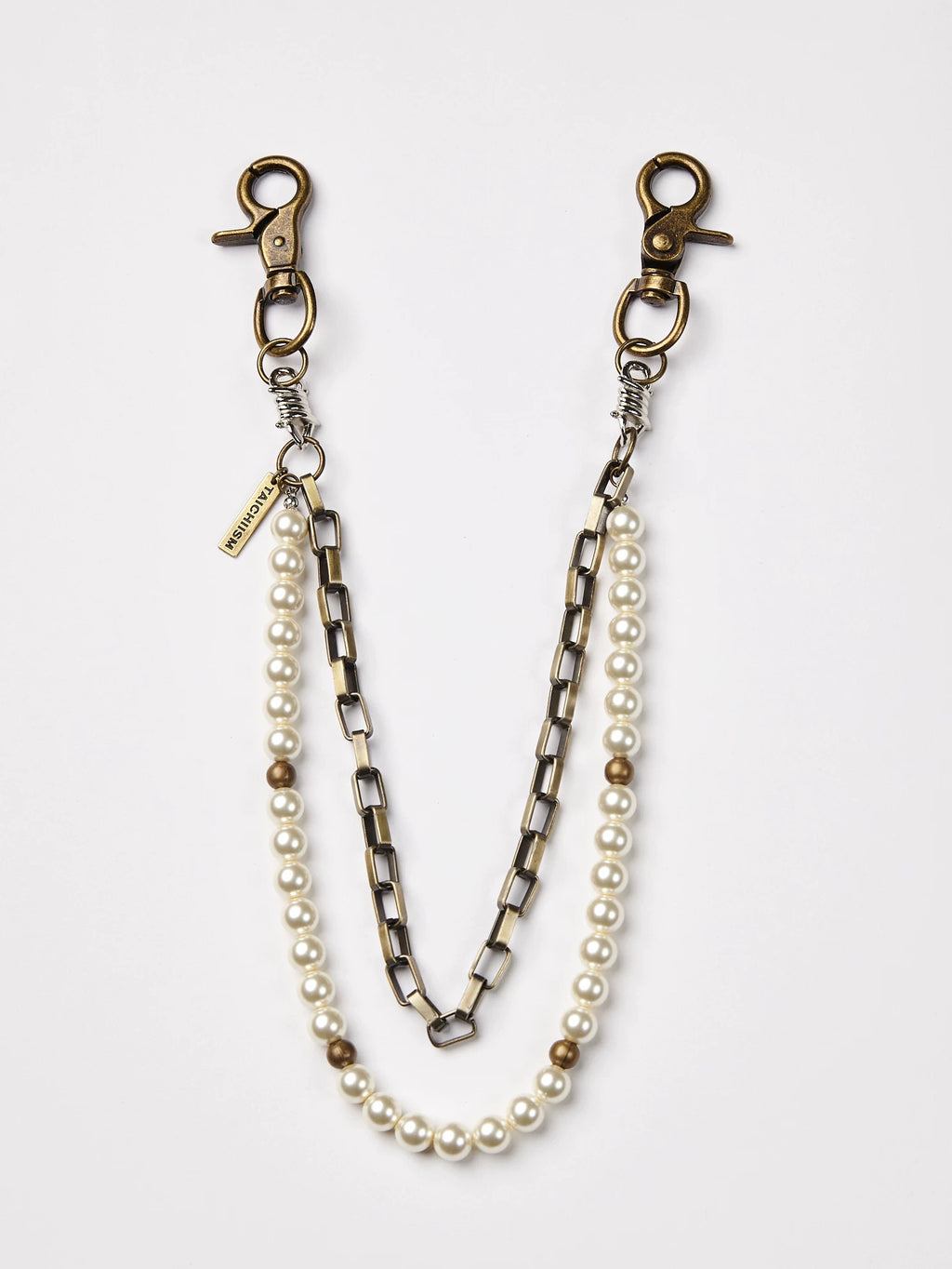 TAICHIISM Vintage Pearl Z Jeans Trouser Chain