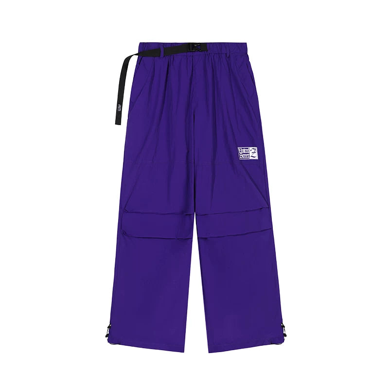 UNITED STREETZ Quick-Dry Loose Straight-Leg Cargo Pants