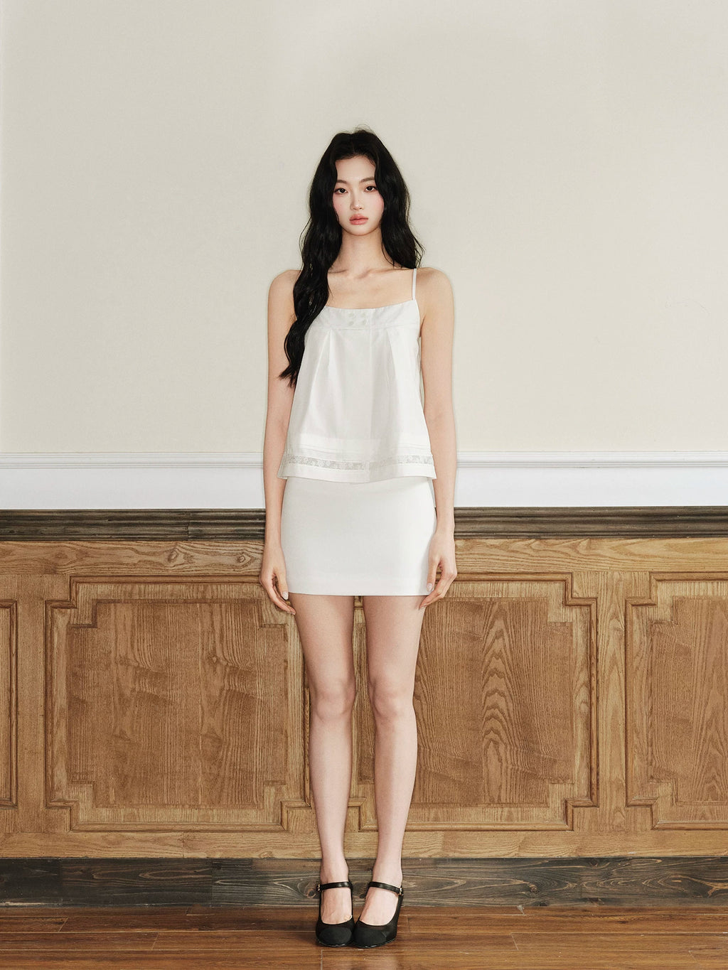Avenement High Waist Versatile Suit Skirt