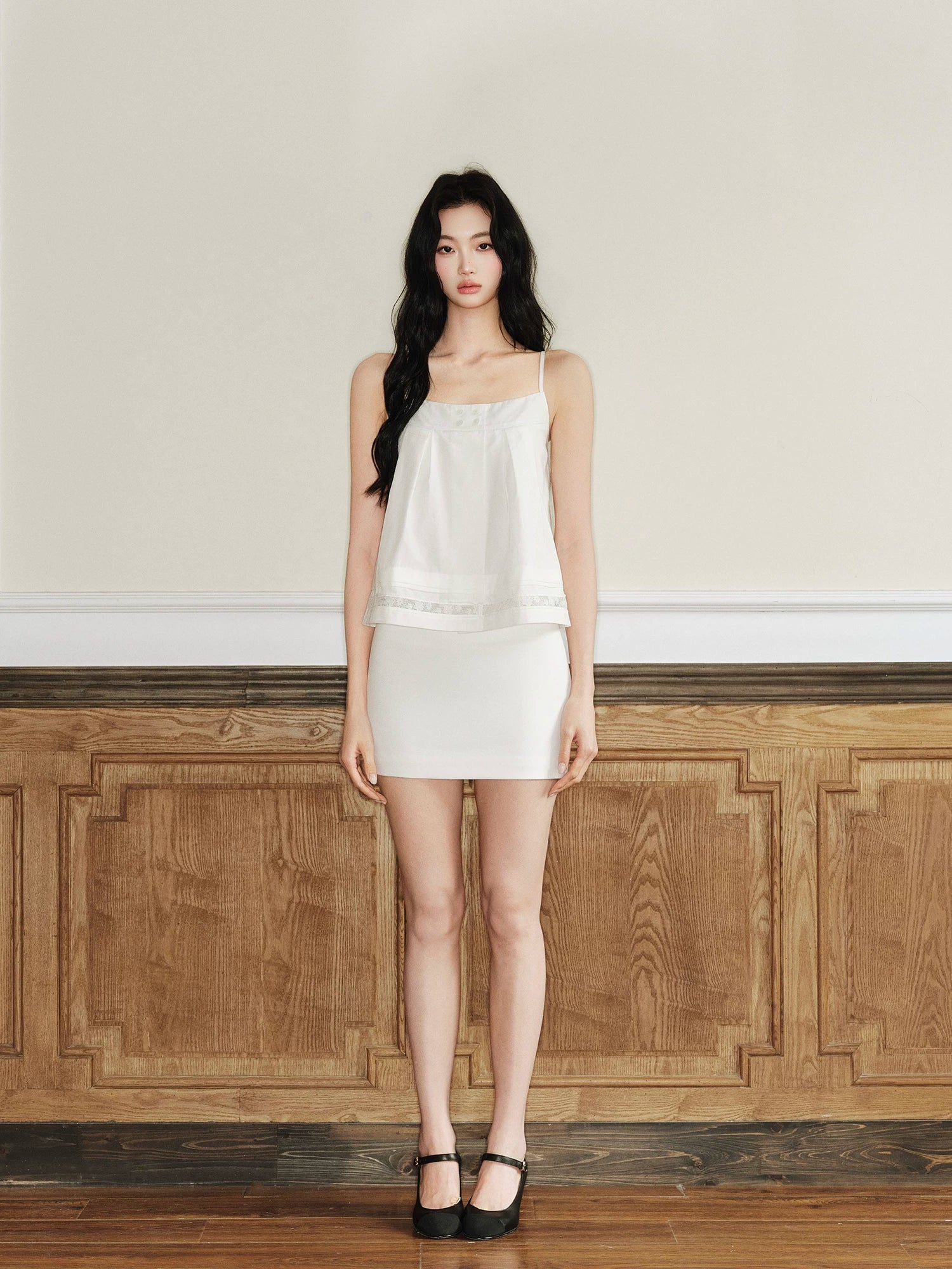 Avenement High Waist Versatile Suit Skirt