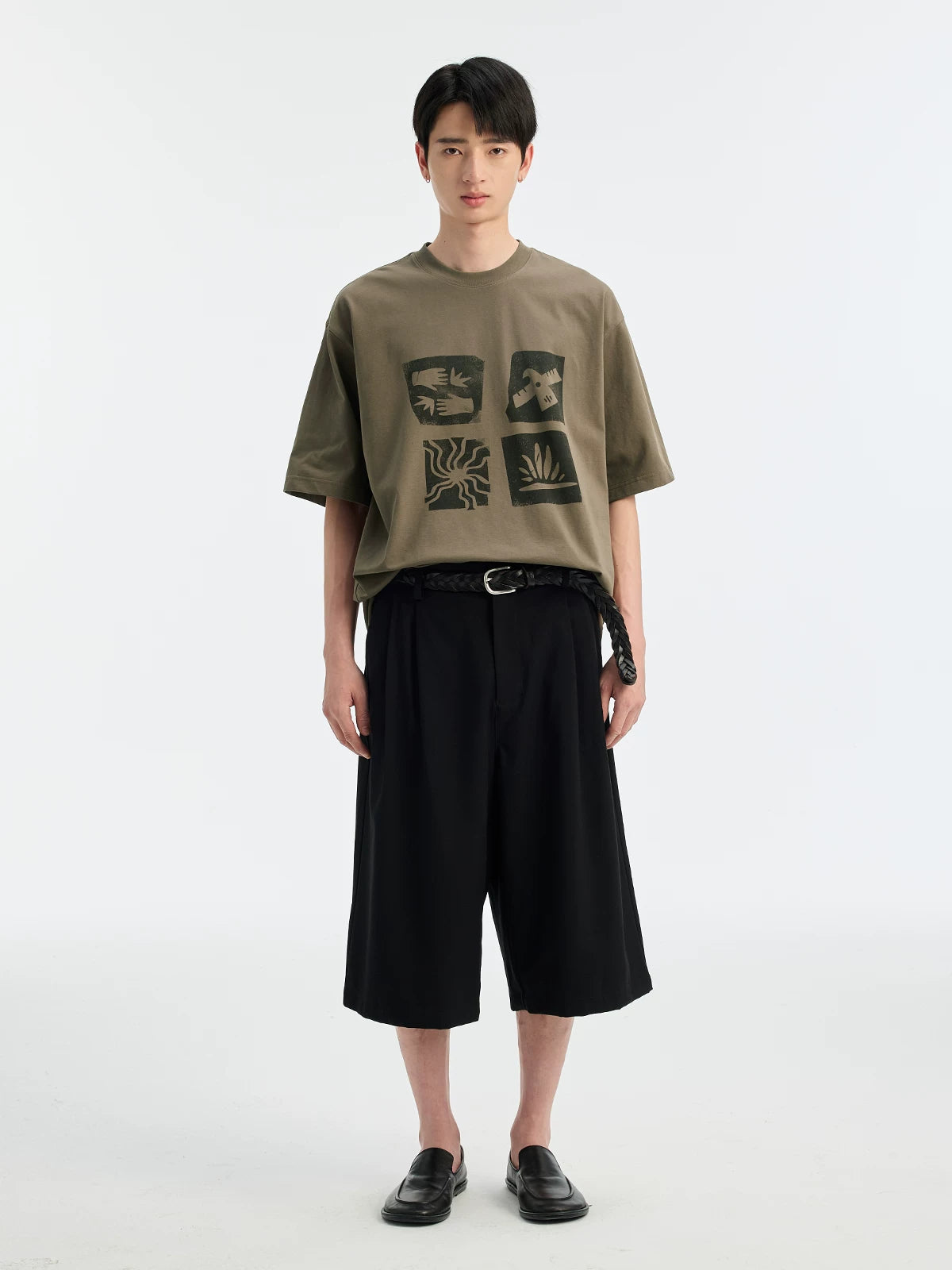 BUTTBILL Cool Loose Casual Tee