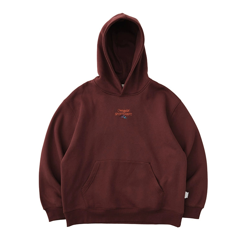 Battles Oolong Ball Embroidered Fleece Hooded Sweater