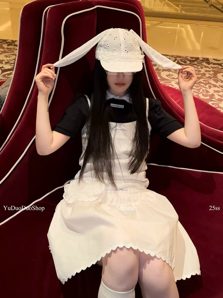 YuDuoDuo Rabbit Ear Baseball Cap