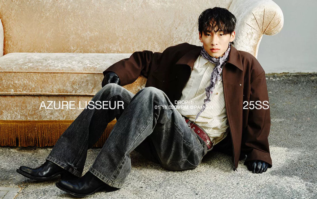 Azure Lisseur Premium Simple Turtleneck Button-Feeling Jacket