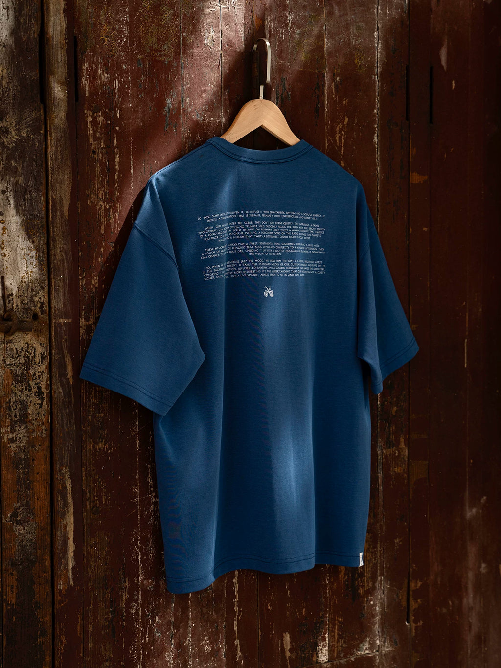 SUPERTOFU Jazz Band Saxophone 260g Cool-Touch Loose Tee