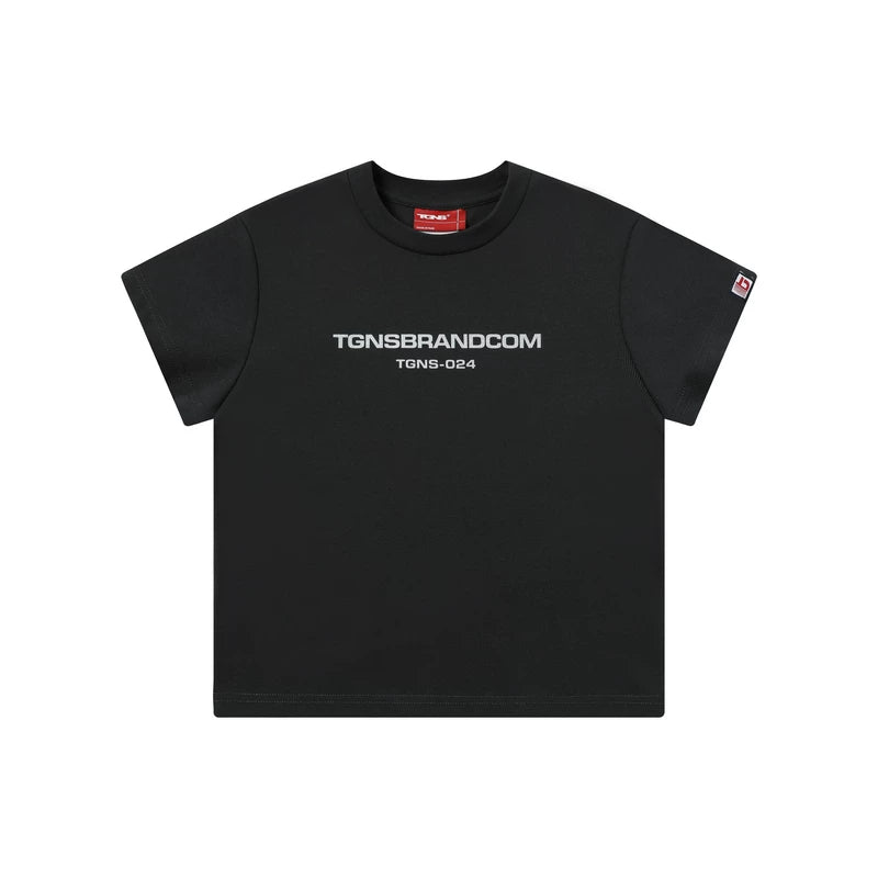 TGNS Cropped Breathable Fitted Tee