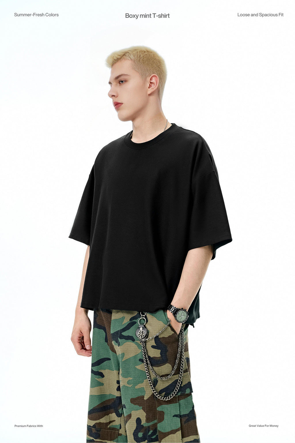INF Boxy Mint Tee