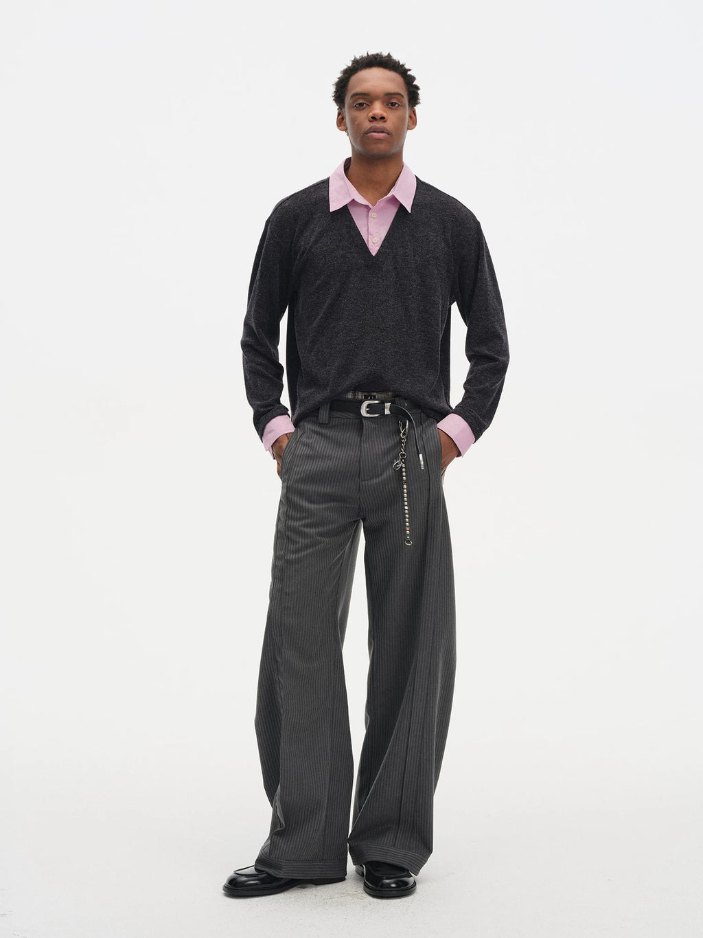 DIMC Pinch Pleated Casual Versatile Trousers