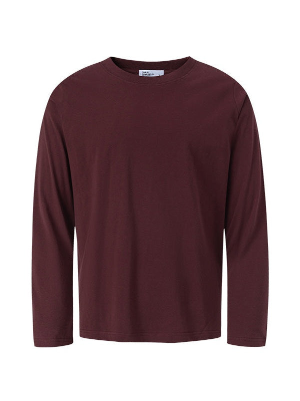 UNF Straight Shoulder Commuter Crew Neck Long Sleeves