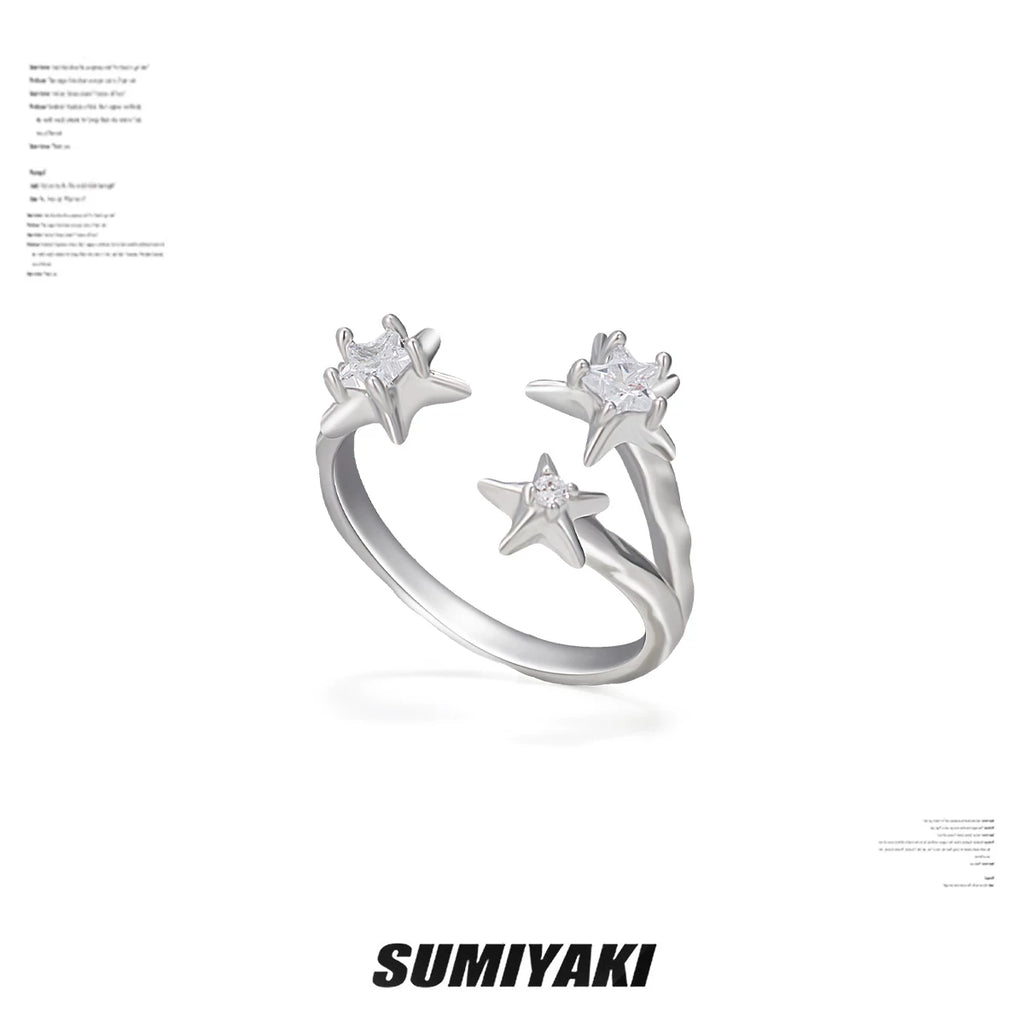 SUMIYAKI Gold-Plated Celestial Star Ring