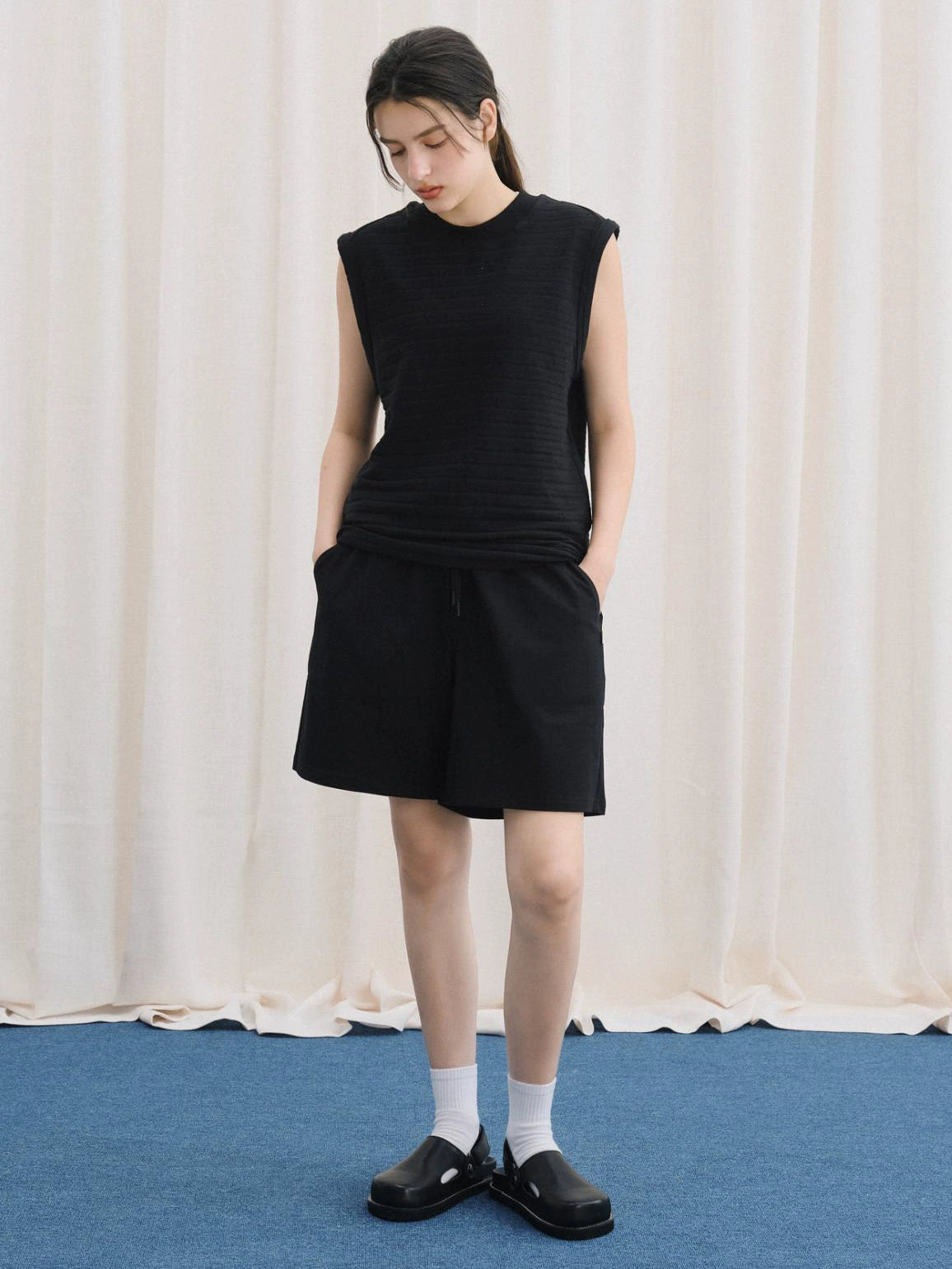 LIVINGTOWN Japanese Casual Loose Simple Vest