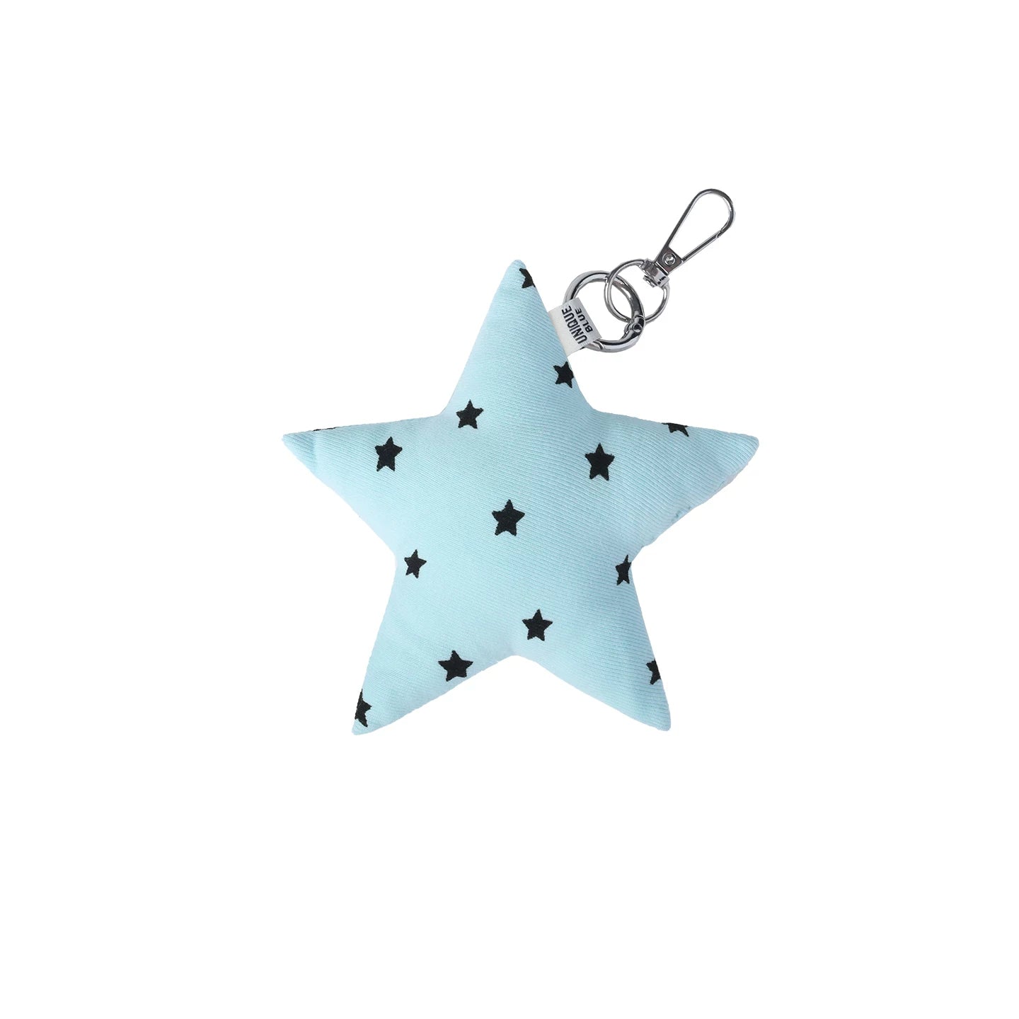 Unique blue Star Plush Phone Charm Keychain Pendant