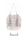 Heelwood Canvas Fringe Shoulder Bag