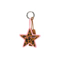 JELLY TOYBOY Brown Faux Leather Leopard Print Bag Charm