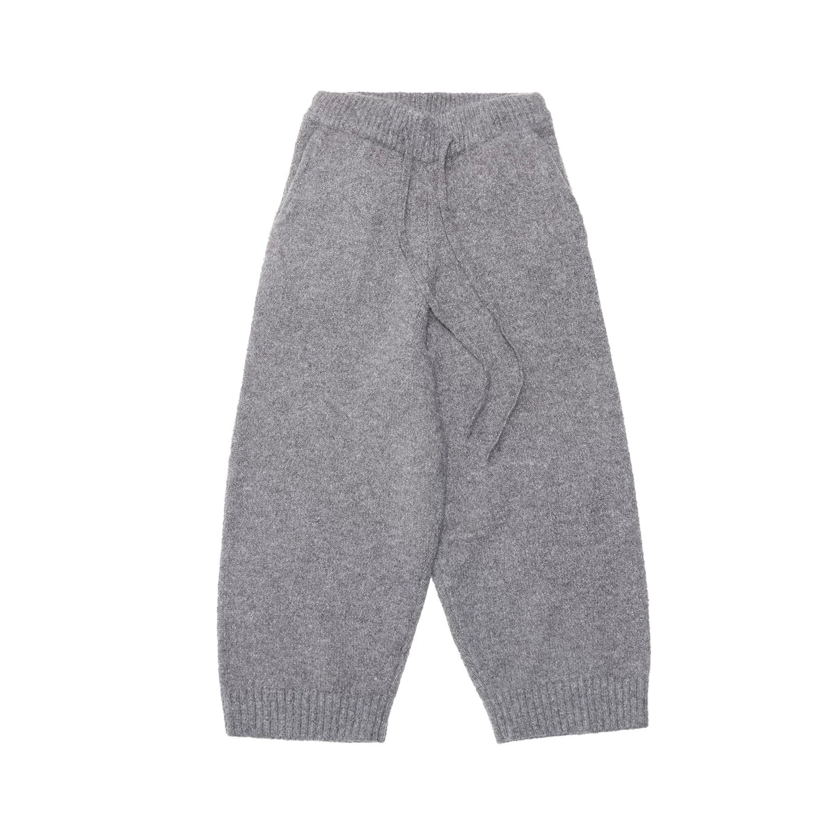 oarism Knit Wool Drawstring Relaxed Sweatpants