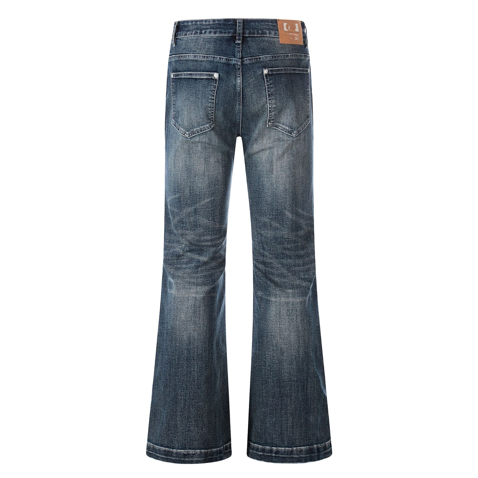 11KN 11 oz Indigo Blue Flare Jeans