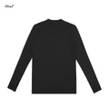 GTAL Striped Anti-Pilling Solid Color Slim-Fit Knitted Sweater Long Sleeves