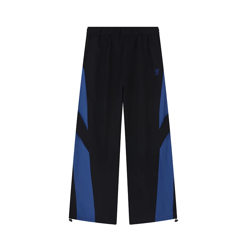 UNITED STREETZ Twist Color-Block Mid-Rise Joggers