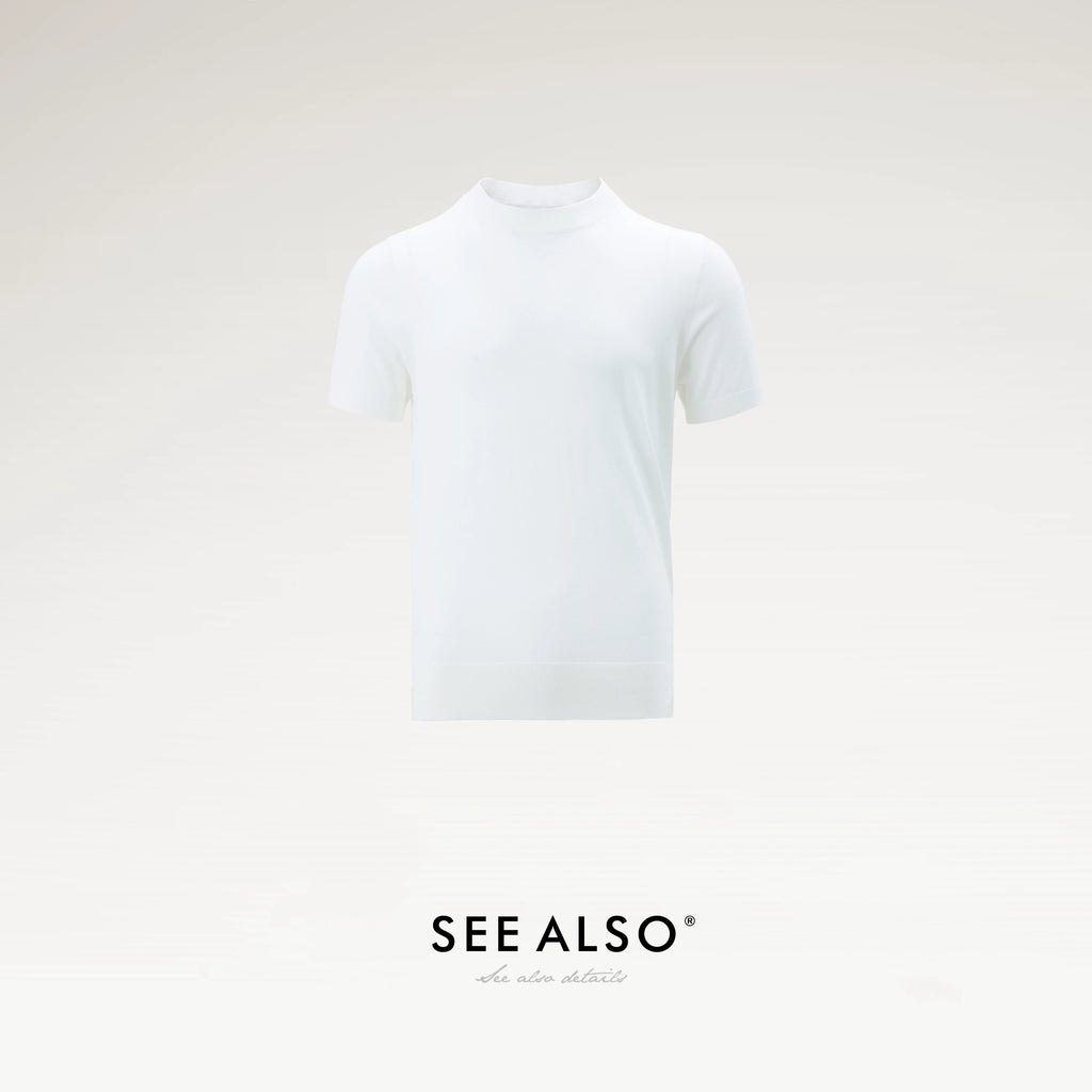SEE ALSO Knit Breathable Crewneck Tee