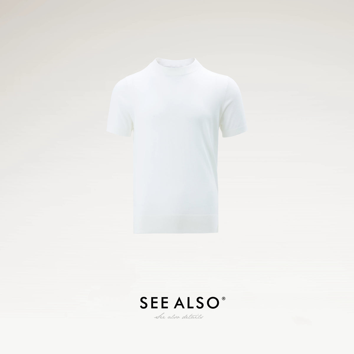 SEE ALSO Knit Breathable Crewneck Tee