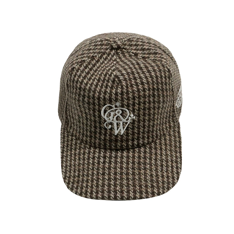 GRAF Vintage Plaid Embroidered Baseball Cap