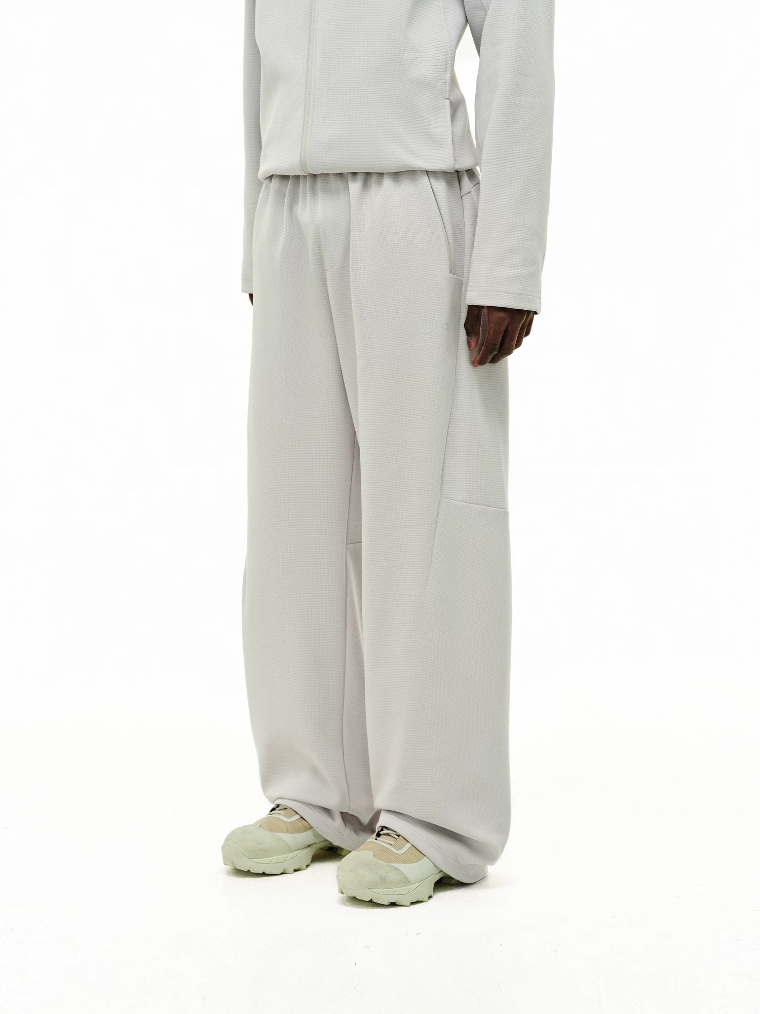 FPA Casual Sports Texture Knitted Trousers