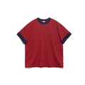 BPCALL Vintage Casual Flip Sleeve Tee