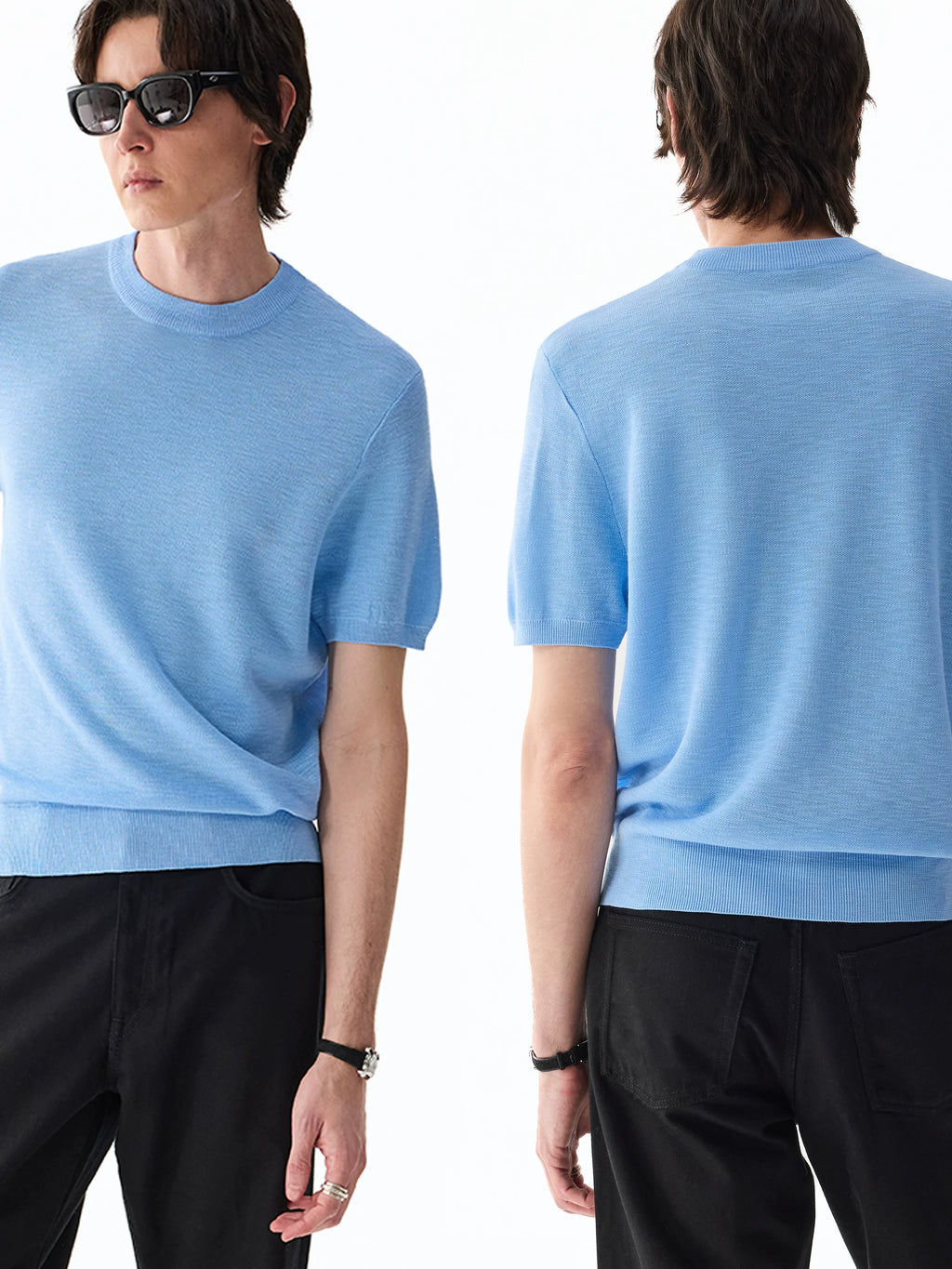 TERRAINCOGNITA Cool-Touch Breathable Bamboo-Linen Crewneck Tee