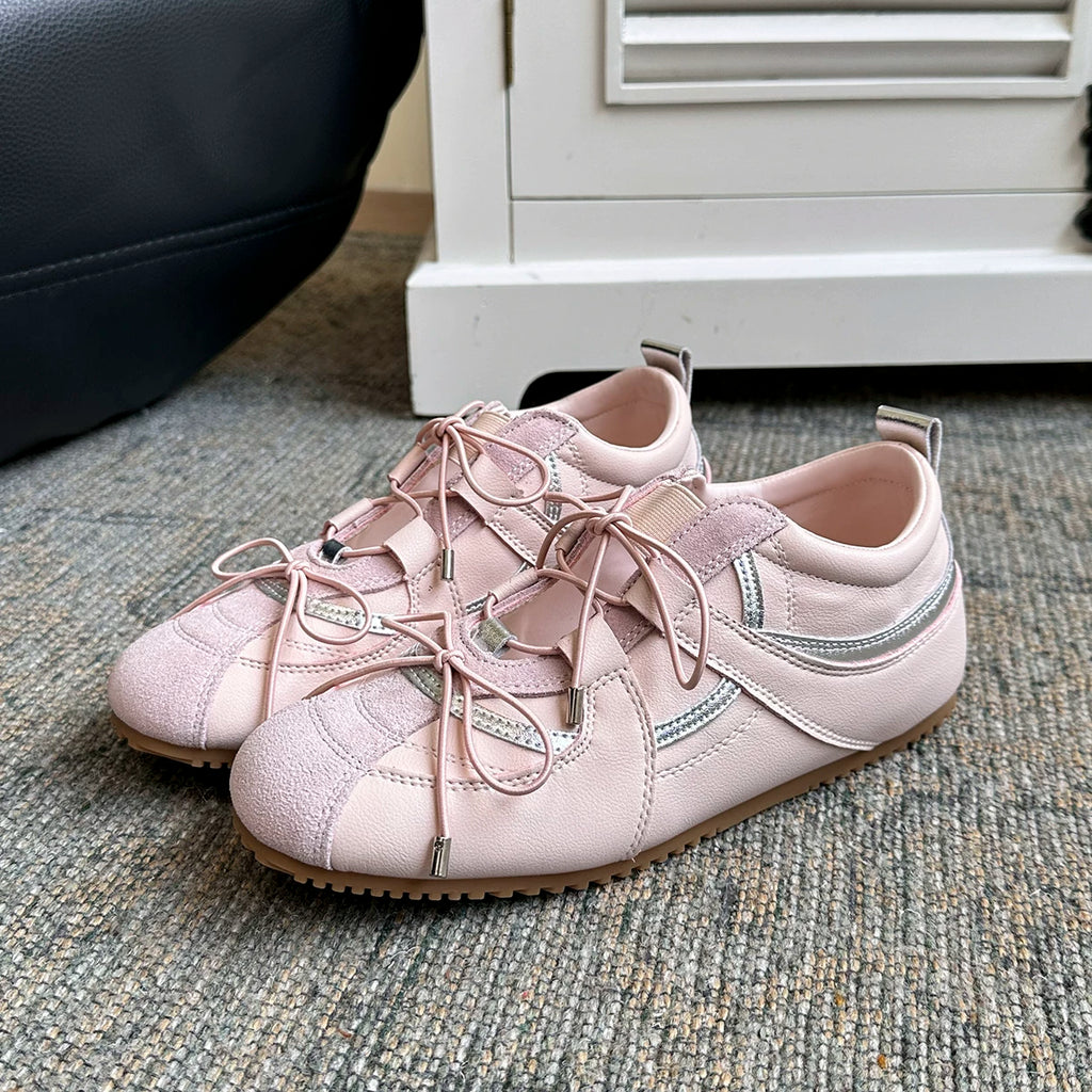 Lidaren Produced Cross-Strap Low-Top Mary Jane Sneaker
