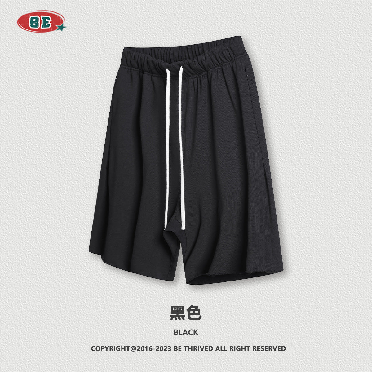 BE THRIVED American Retro 400g Breathable Loose Shorts