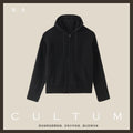 CULTUM 670g Merino Wool Hooded Cardigan