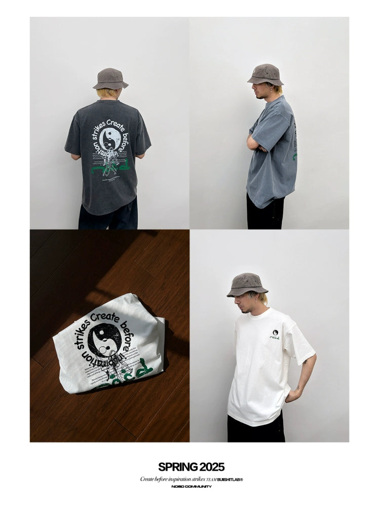NOSD Washing Water Destroys Tai Chi Array LOGO Tee