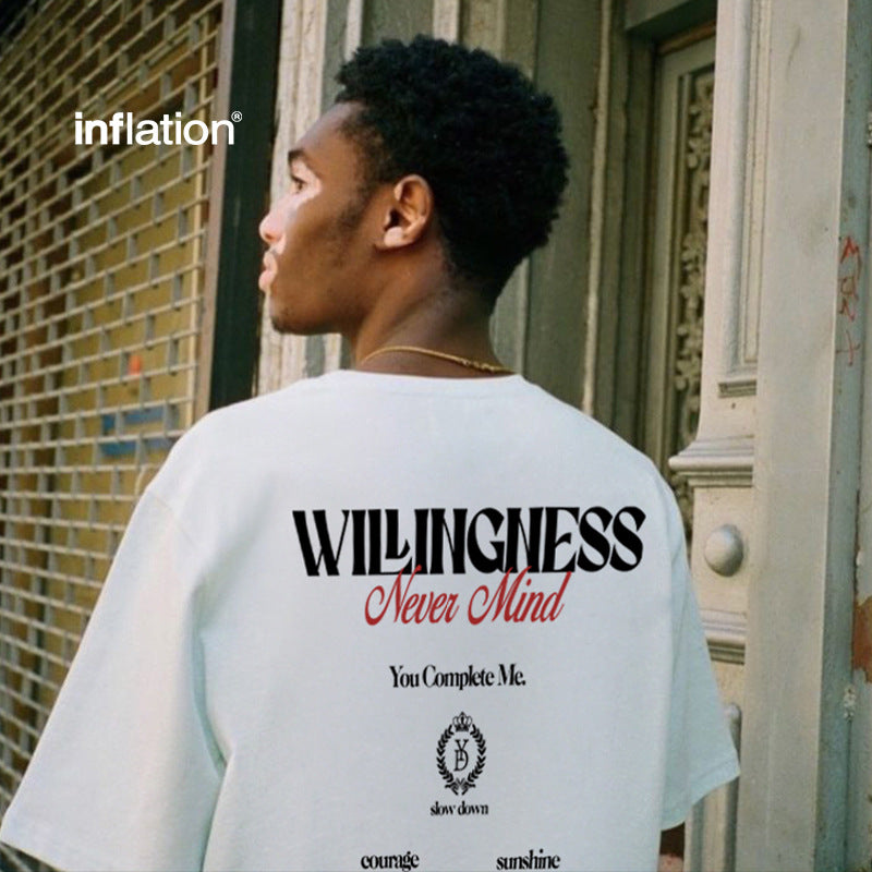 INF 100% Cotton Alphabet Show Down Tee
