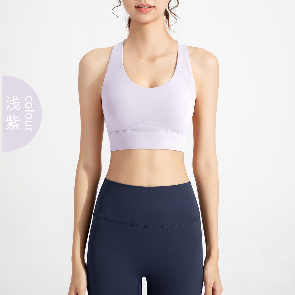 Athena Lulu Naked Shockproof Gathering Yoga Vest