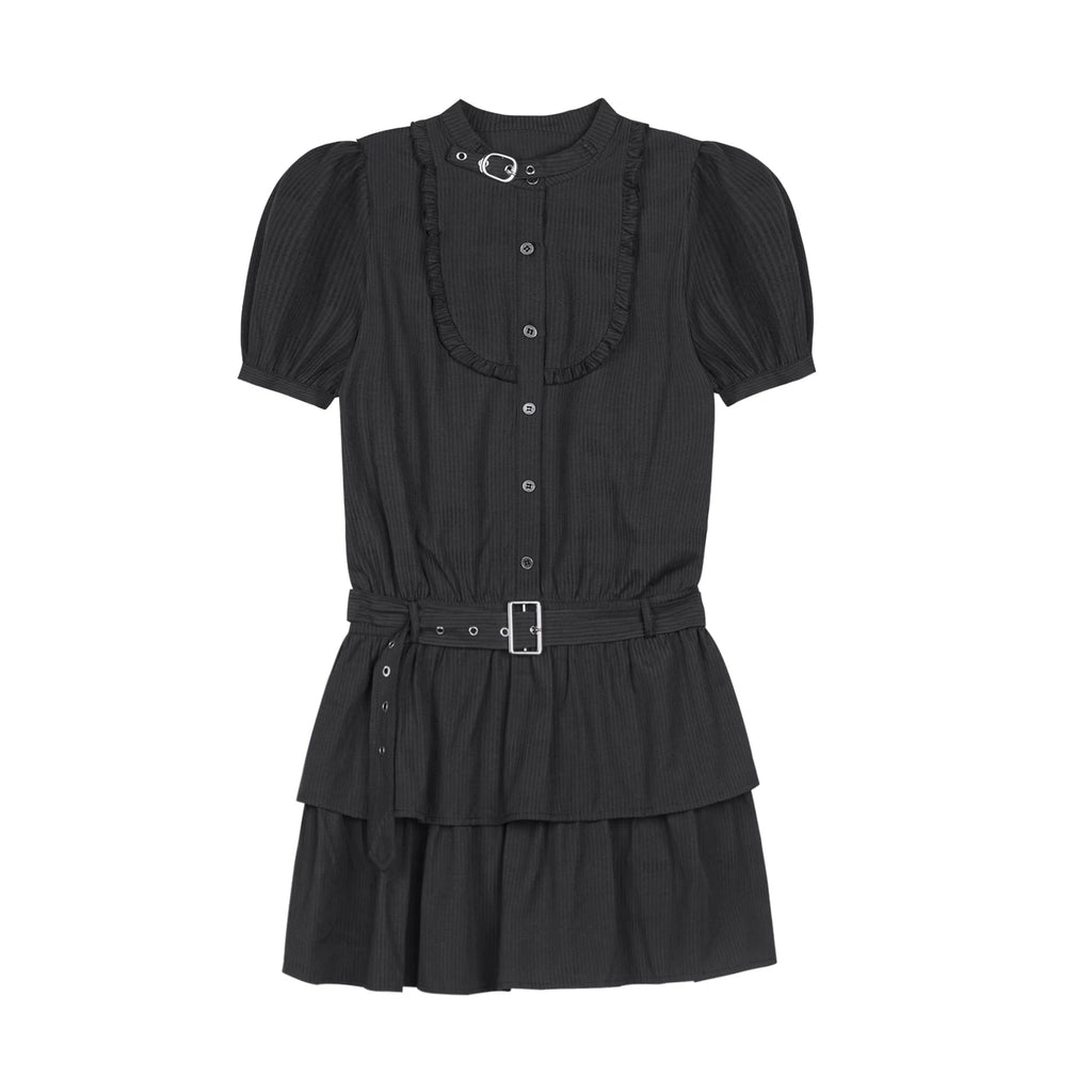 SagiDolls Girl Power Striped Shirt Dress