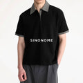 SINONOME Plaid Wrinkle-Resistant Cropped Relaxed Tee