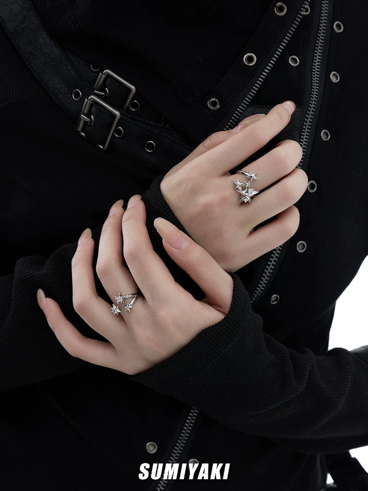 SUMIYAKI Gold-Plated Celestial Star Ring