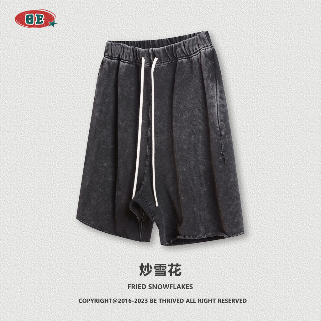 BE THRIVED American Retro 400g Breathable Loose Shorts