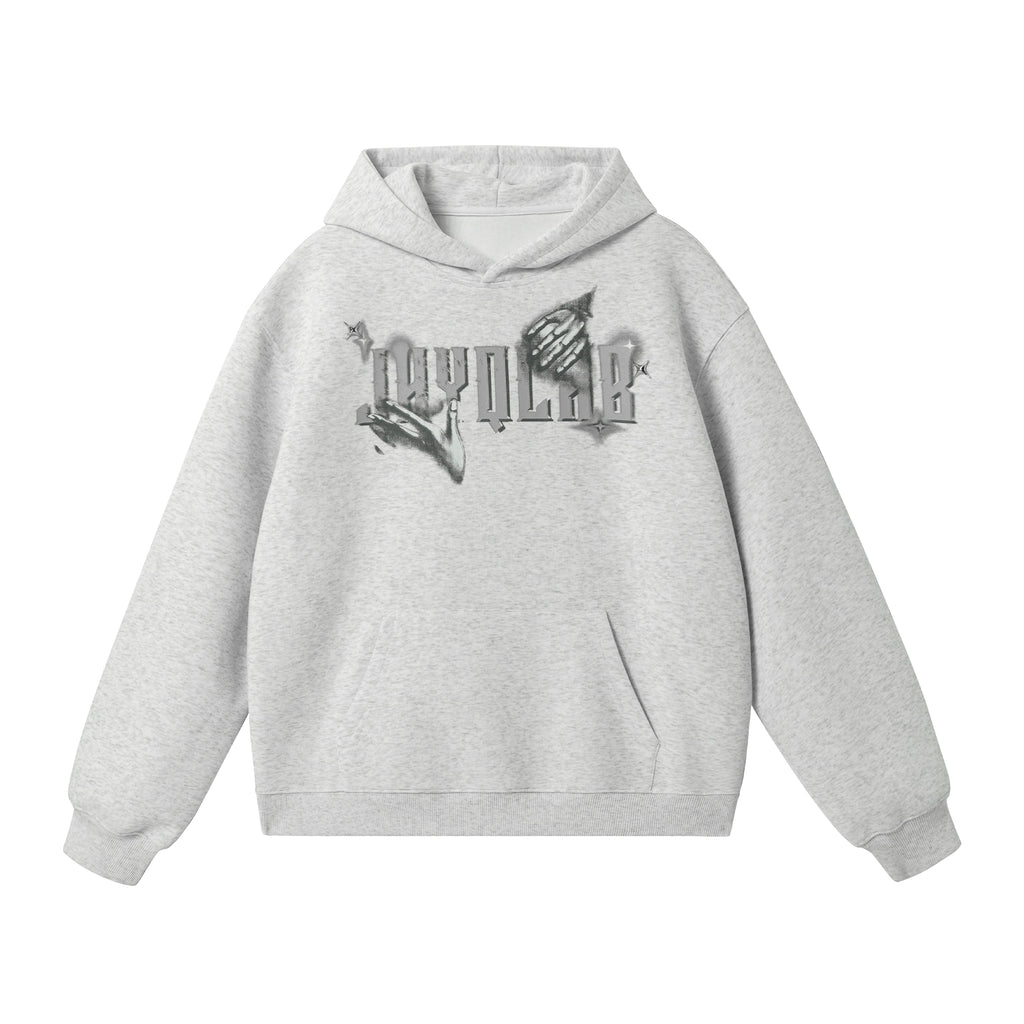 JHYQ Star Bead Gesture Printed Sweater