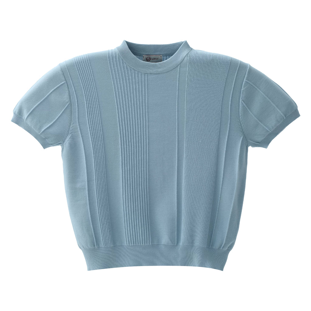 ZOZO FOREST Embossed Roman Column Relaxed Fit Tee