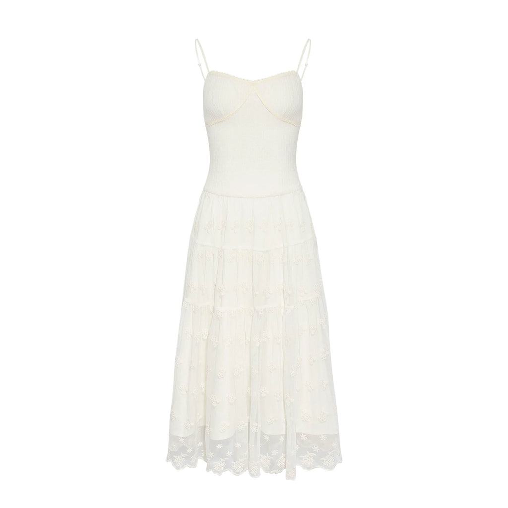 Wildberry French Camisole A-Line Midi Dress