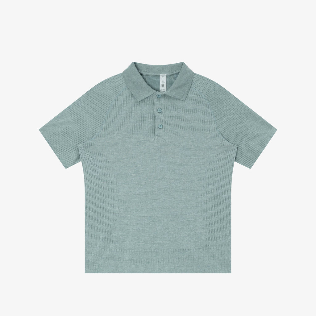 NO LOGO Italian Seamless Quick-Dry Polo