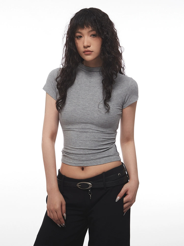 AIRHOOD Front Shoulder Slim Tee