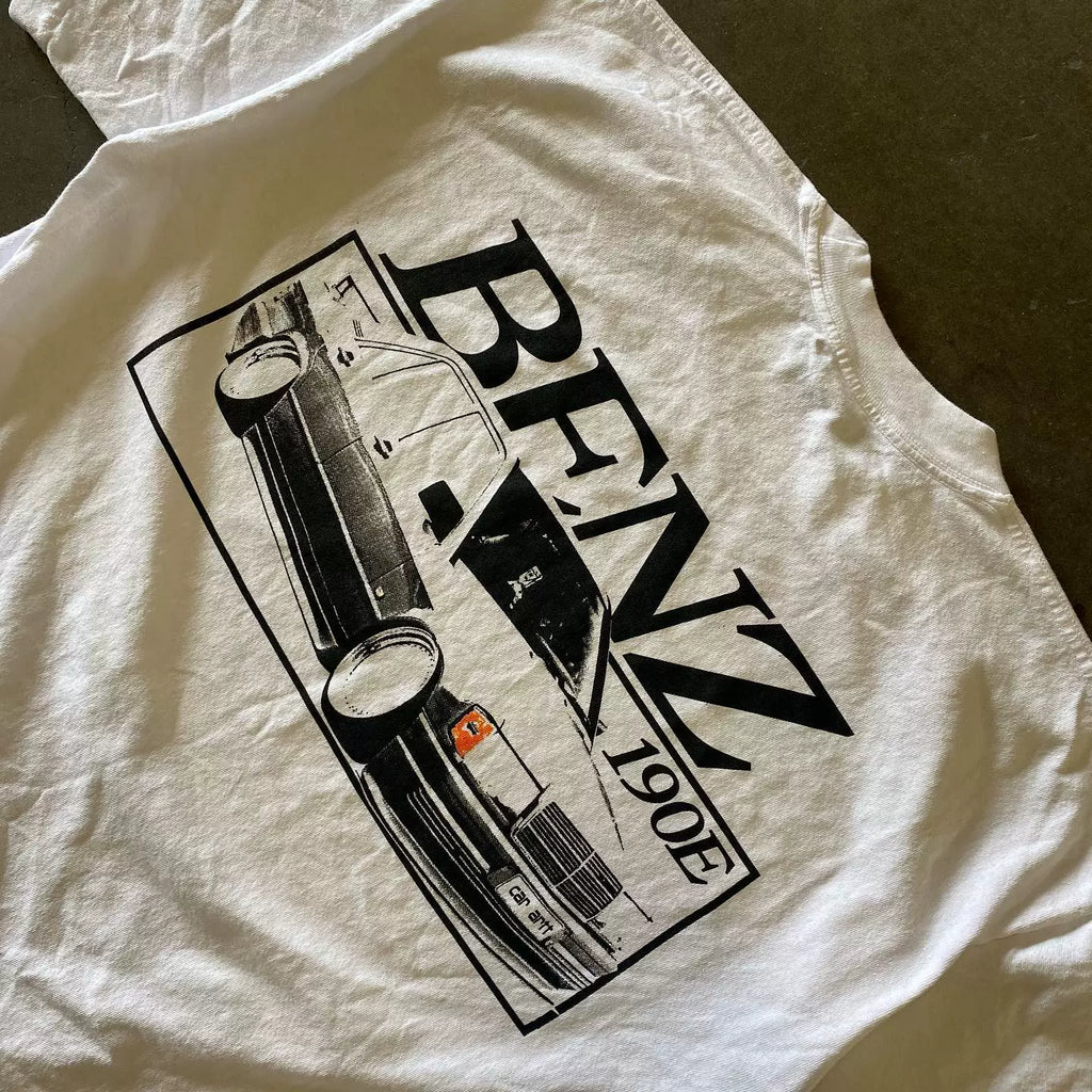 Wang Youbing Studio! BENZ 220g 100% Cotton Tee