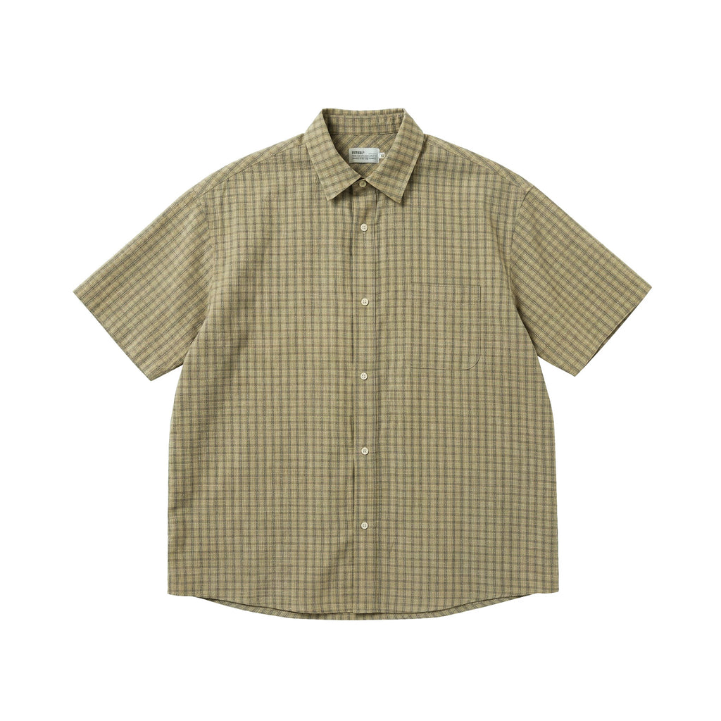 BUTTBILL Gingham 260g Relaxed Fit Shirt
