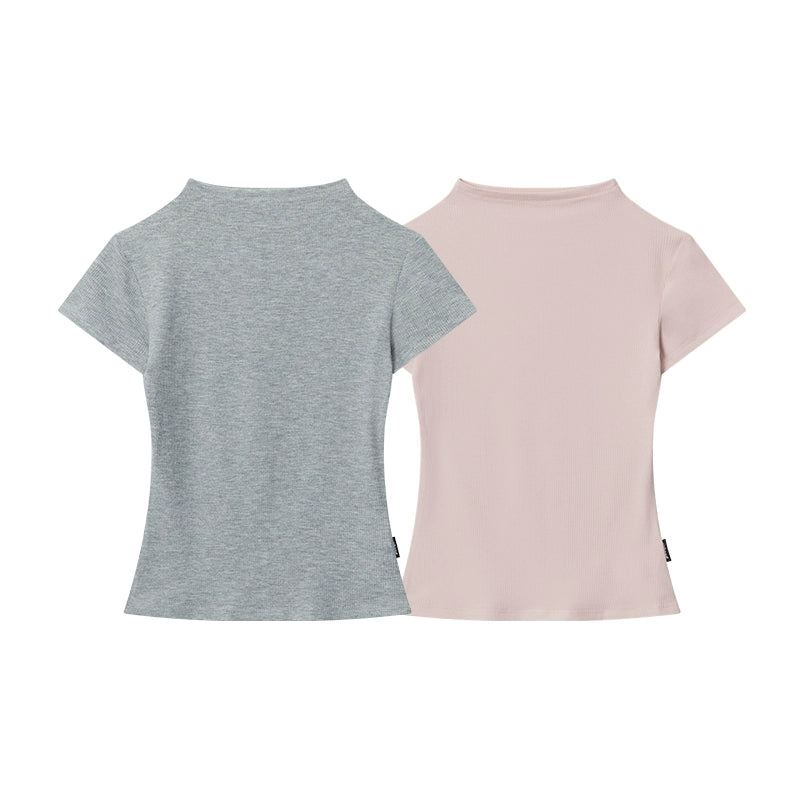 AIRHOOD Front Shoulder Slim Tee